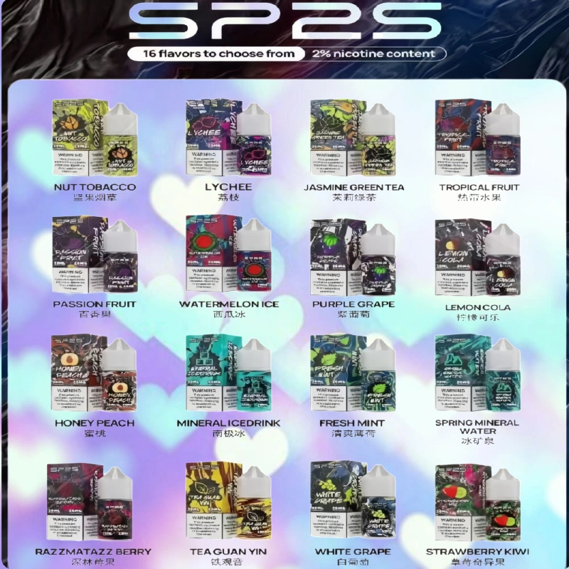 SP2S思博瑞煙油 瓶裝註入式煙油 30ML/20MG尼古丁鹽小煙油:圖片 2