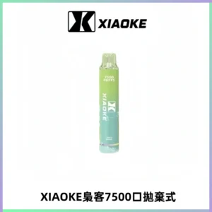 XIAOKE梟客7500Puffs跑馬燈拋棄式電子煙 可發光一次性